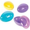 Large Easter Eggs, set of 12, each fillable plastic egg is 7 inch long – X Large Easter Party Supplies