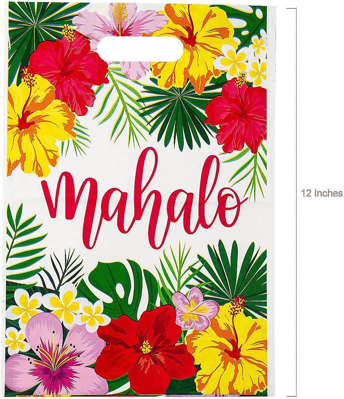 imageFun Express Mahalo Hawaiian Luau Goody Bags 36 Pieces