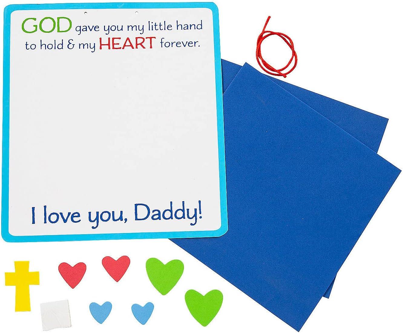imageFun Express Religious Fathers Day Handprint Poem Craft Kit Makes 12