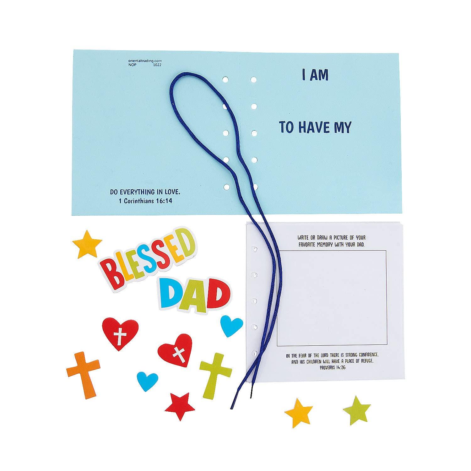 imageFun Express Religious Fathers Day Journal Craft Kit Makes 12