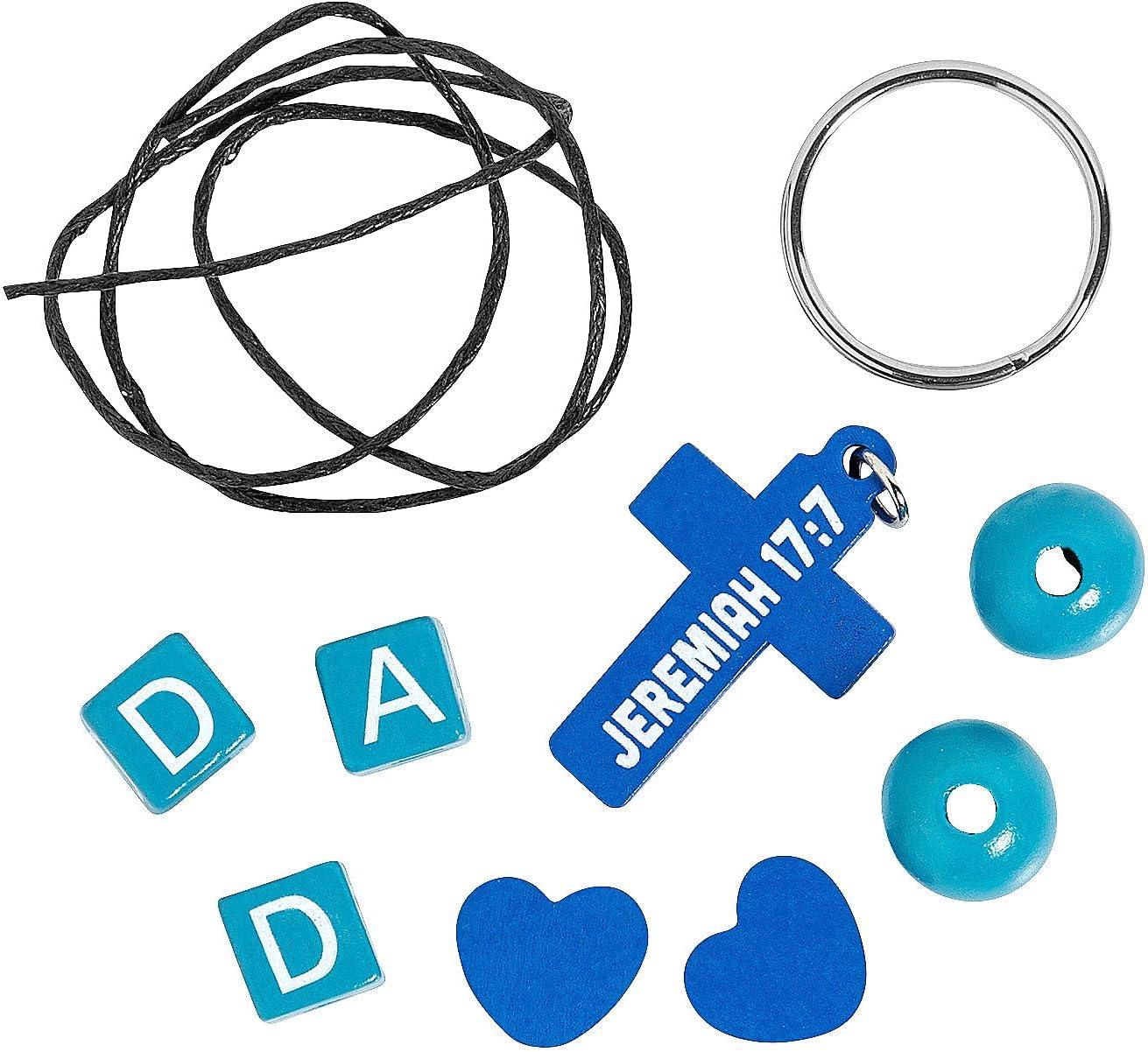 imageFun Express Religious Fathers Day Keychain Craft Kit Makes 12
