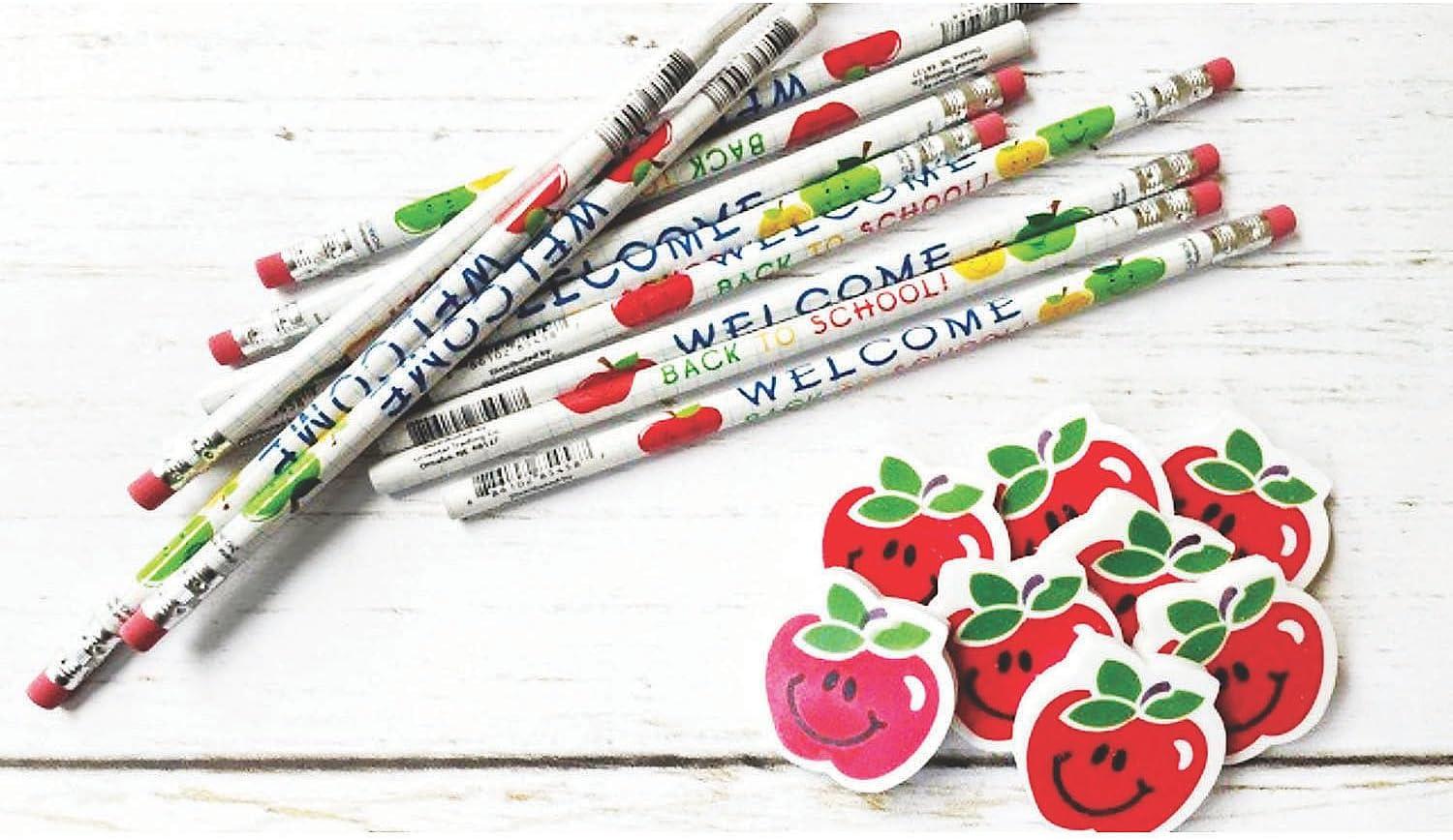 imageFun Express Welcome Back To School Pencils 24 Pieces Educational And Learning Activities For Kids