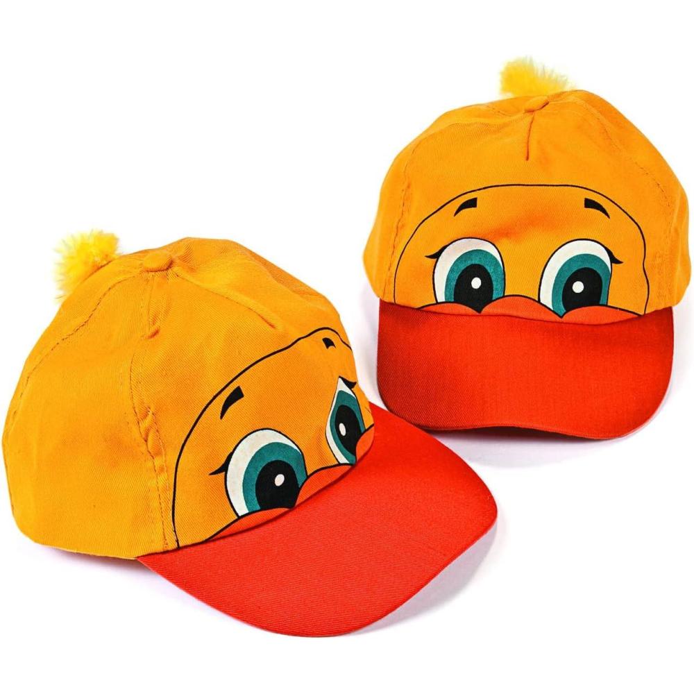 imageFun Express  Luau Ducky Shaped Baseball Cap for Party  Apparel Accessories  Hats  Baseball Caps  Party  1 Piece