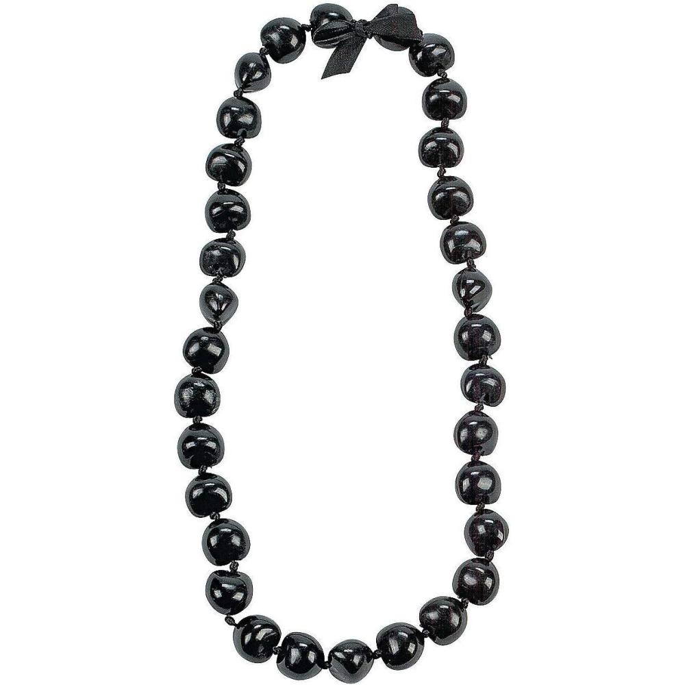 imageFun Express Kukui Nut Lei Necklace  Tiki Luau Party Accessories