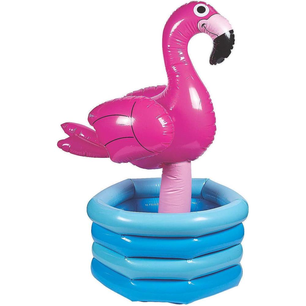 imageInflatable Luau Flamingo in Pool Cooler