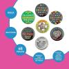1 Inch Bulk Spanish Heritage Mini Buttons, 48 Pieces, Great for School, Classrooms, Educational and Motivational Favors