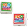 100th Day of School Pencil Top Erasers – 24 Pieces