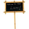 Bamboo Party Yard Sign for Luau and Tropical Party Decor
