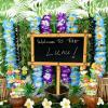 Bamboo Party Yard Sign for Luau and Tropical Party Decor