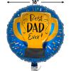 Father’s Day Best Dad Ever 18″ Mylar Balloon