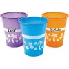 Fun Express Disposable Luau Cups (50 Cups) Bright Colors – Holds 16 oz(50 Count (Pack of 1))