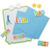 Fun Express Father’s Day Handprint Sign Craft Kit – Makes 12 – Craft Gifts for Kids