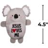 Fun Express Jesus Loves Me Plush Animal Assortment – Soft Bean Bag Plush Toys for Kids Church Giveaways Sunday Schools & Special Occasions – Adorable Animal Figures Perfect for Teaching – 50 Pieces