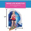 Fun Express Luau 3D Surfing Cardboard Stand-Up – VBS Vacation Bible School Supplies/Decor