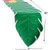 Fun Express Luau Leaf Table Runner – Wedding Table Runners Supplies – Party Kitchen Dining Home Decoration – Decoration for Home Party Decor – VBS Vacation Bible School Supplies/Decor – 1 Piece