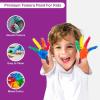 Fun Express Washable Tempera Paint Set, 10 Colors, 16 oz Bottles, Primary and Secondary Assortment