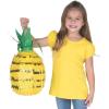 Gold Foil Pineapple Pinata – Tropical Hawaiian, Luau and Tiki Party Decor – 1 Piece