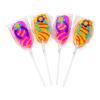 Flip Flop Sandals Lollipops – Luau Party Candy, 12 Individually Wrapped Suckers in Pineapple and Strawberry Flavors