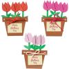 Fun Express 12 Pieces Mother’s Day Flower Bouquet Card Craft Kit