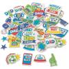 Fun Express 300 Pieces- Father’s Day Foam Shapes, Bulk Set | Dad Crafts for Kids and Fun Home Activities