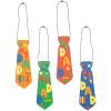 Fun Express Father’s Day Necktie Craft Kit – Makes 12 – DIY Craft Gifts for Kids