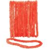 Fun Express Orange Plastic Leis (Bulk Set of 50) Luau and Tropical Party Supplies
