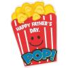 Fun Express Popcorn Father’s Day Magnet Craft Kit – Fun DIY Craft Activity for Kids Ideal Family Bonding & Party Favors – Perfect for Home Crafts & Creative Projects – 12 Pieces