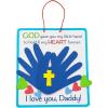 Fun Express Religious Father’s Day Handprint Poem Craft Kit, Makes 12