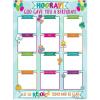 Fun Express Sunday School Dry Erase Birthday Poster – 1 Piece – Educational And Learning Activities For Kids