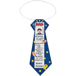 All About My Dad Tie Craft Kit -12 – Crafts for Kids and Fun Home Activities