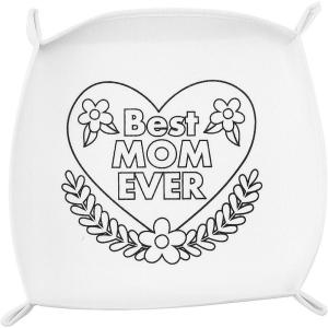 Color Your Own Father’s Day Catchall Tray, 12 Pieces(Polyester)