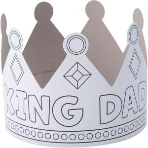 Fun Express Color Your Own Father’s Day King Dad Crowns – 12 Pc