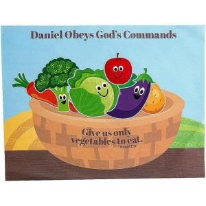 Fun Express Daniel’s Food Basket Sticker Scenes – 12 Piece, Vacation Bible School 2024