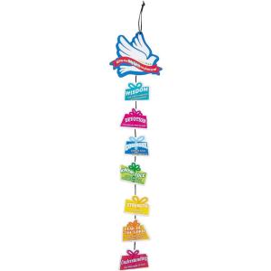 Fun Express Gifts of The Holy Spirit Mobile Craft Kit – DIY Craft Kit Kids to Create Religious Projects – Ideal Sunday Schools Church Events Religious Celebrations and Classroom Activities – 12 Pieces