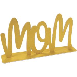Fun Express Mother’s Day Mom Centerpiece – Elegant Gold Table Decor Mother’s Day Celebrations Parties Special Occasions Dining Tables & Gift Displays – Elegant Celebrations 19 Inches Long – 1 Piece