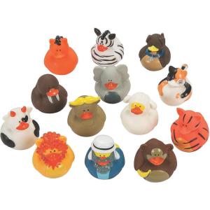Fun Express Noah’s Ark Rubber Duckies (Set of 21) Sunday School and VBS Supplies – VBS Vacation Bible School Supplies/Decor