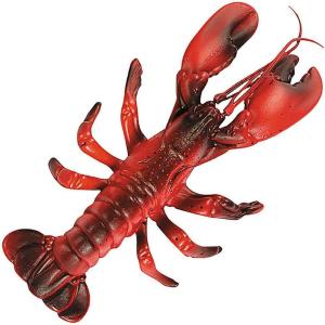 Fun Express Plastic Lobster Luau and Seaside Party Decor Accents – Red (1 Piece)