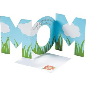 Mother’S Day Sticker Card – Crafts for Kids and Fun Home Activities