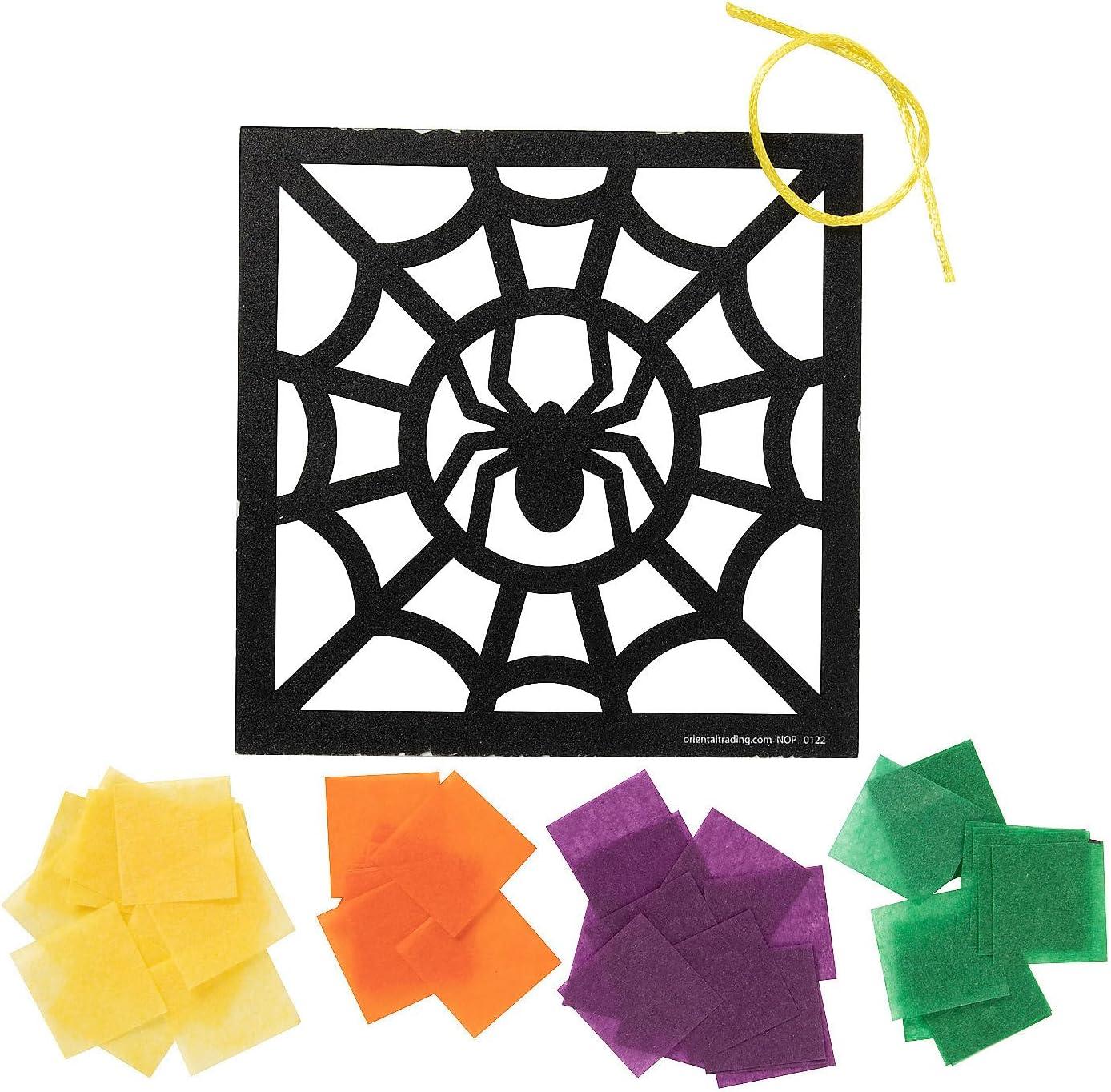 imageBlack Spider Tissue Acetate Craft Kit Crafts for Kids and Fun Home Activities