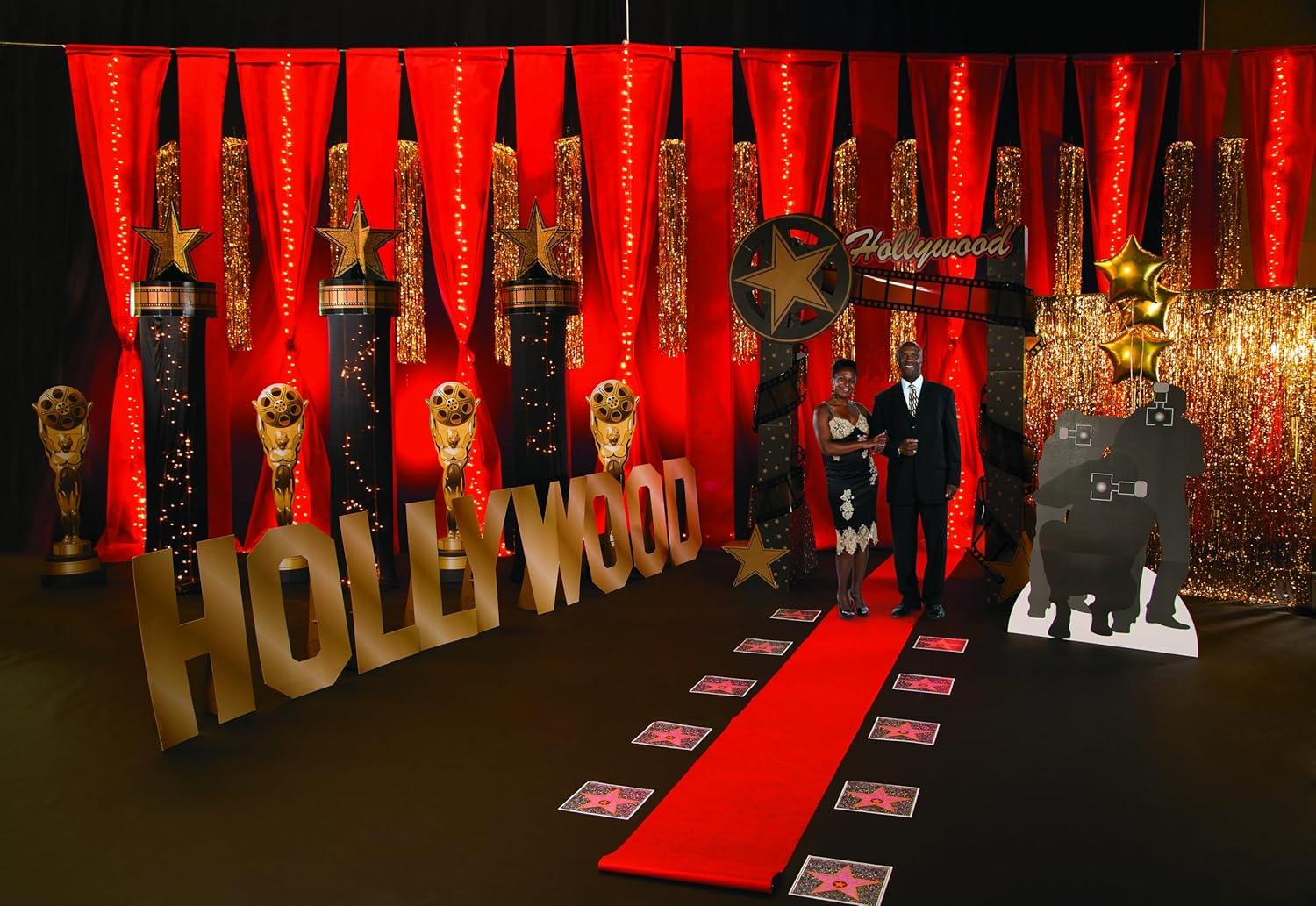 imageFun Express 40quot x 65quot Paparazzi Silhouette Cardboard Cutout StandUp Decoration Great for Prom Grand Events and Work Events