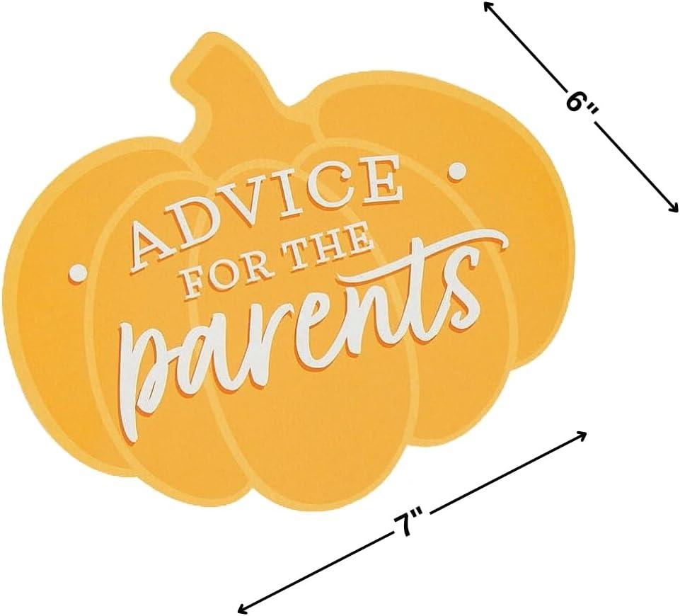 imageFun Express Advice for The Parents Pumpkin Baby Shower Game