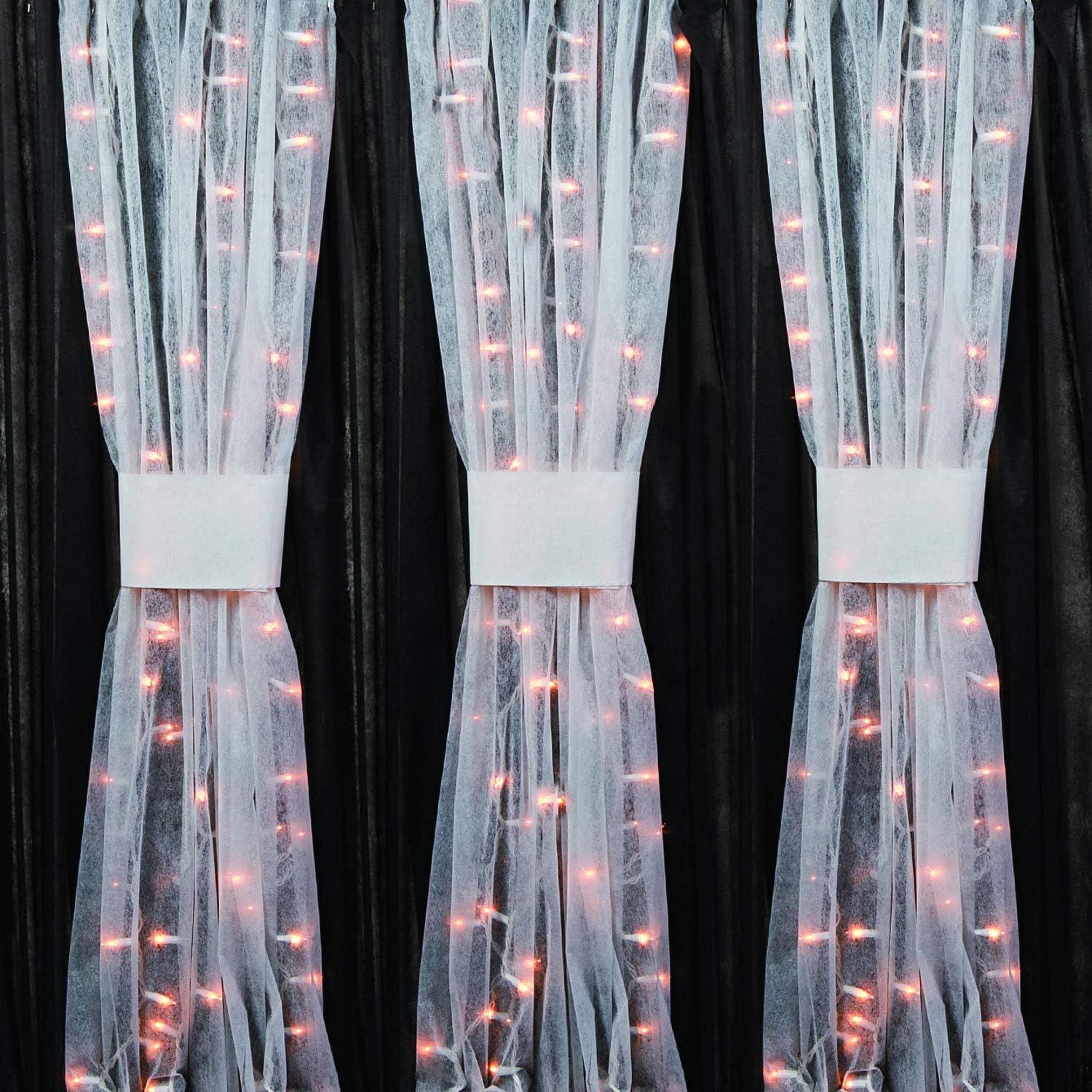 imageFun Express White Gossamer Roll Drapery Sheer Fabric Draping Fabric 1 Gossamer Fabric Roll 100 FT x 3 FT Prom Decoration ampamp Wedding Decoration Wedding Arch Draping Fabric Party Supplies