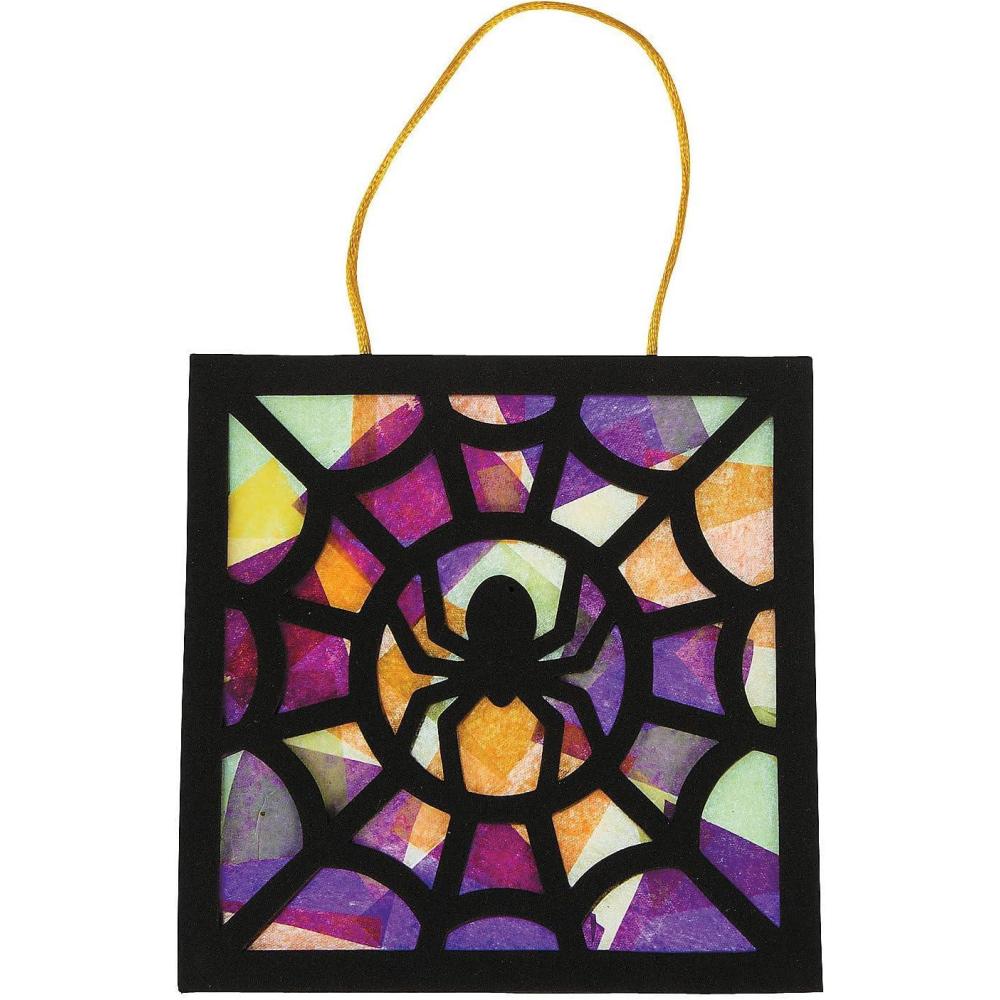 imageBlack Spider Tissue Acetate Craft Kit Crafts for Kids and Fun Home Activities