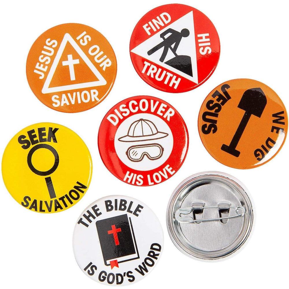 imageBulk 48 Pc Mini Dig VBS Buttons