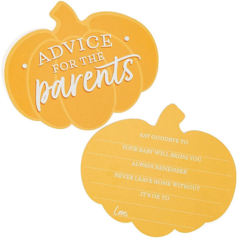 imageFun Express Advice for The Parents Pumpkin Baby Shower Game
