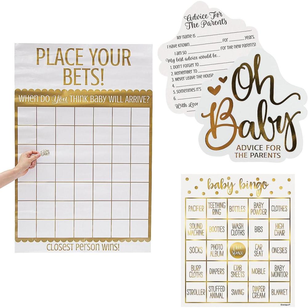 imageFun Express Baby Shower Game Kit Assortment May Vary