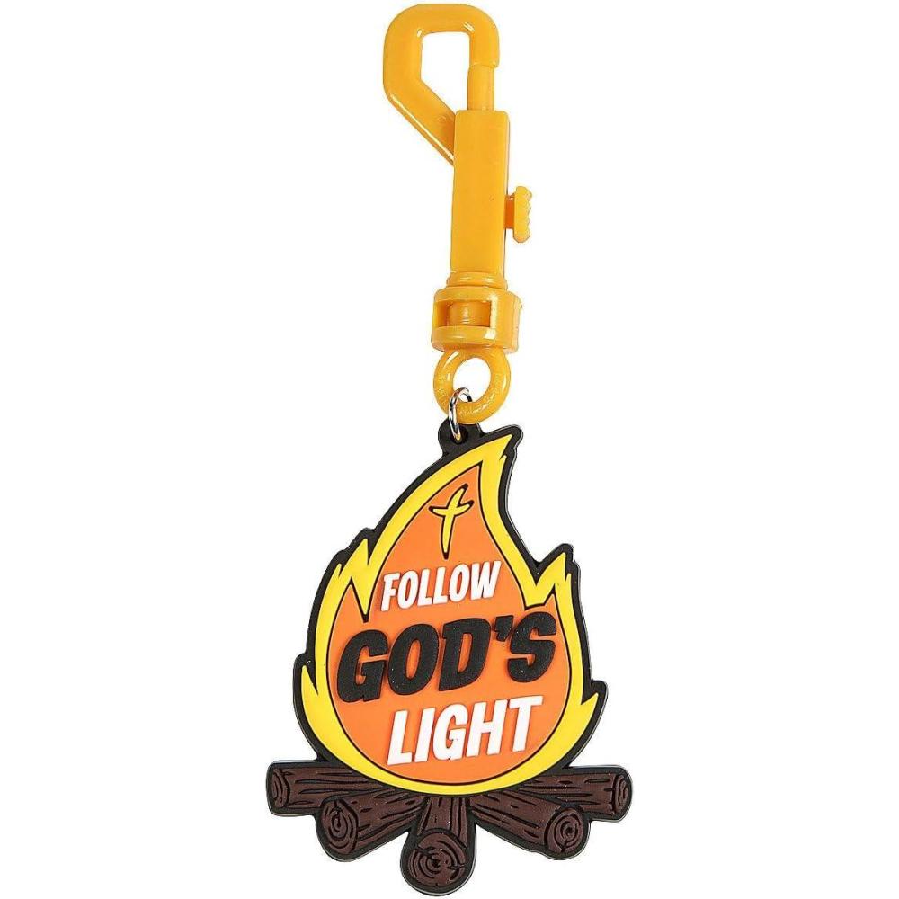 imageFun Express Campfire Backpack Clip Keychains  Great North VBS Theme Colorful ampamp Durable  Ideal for Vacation Bible School Summer Camps Parties ampamp Special Events Fun Souvenirs for Kids  12 Pieces