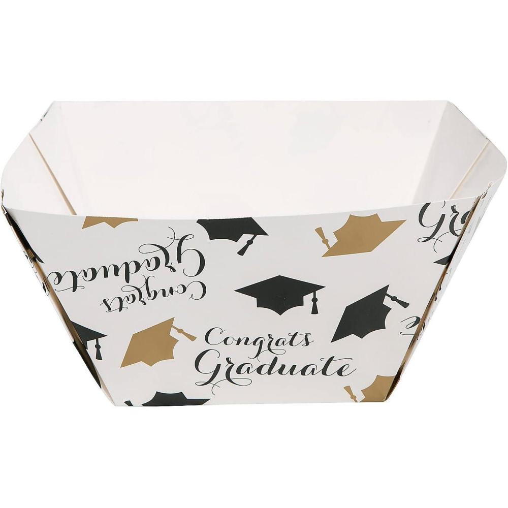 imageFun Express Large Graduation Snack Bowls 12 Pieces