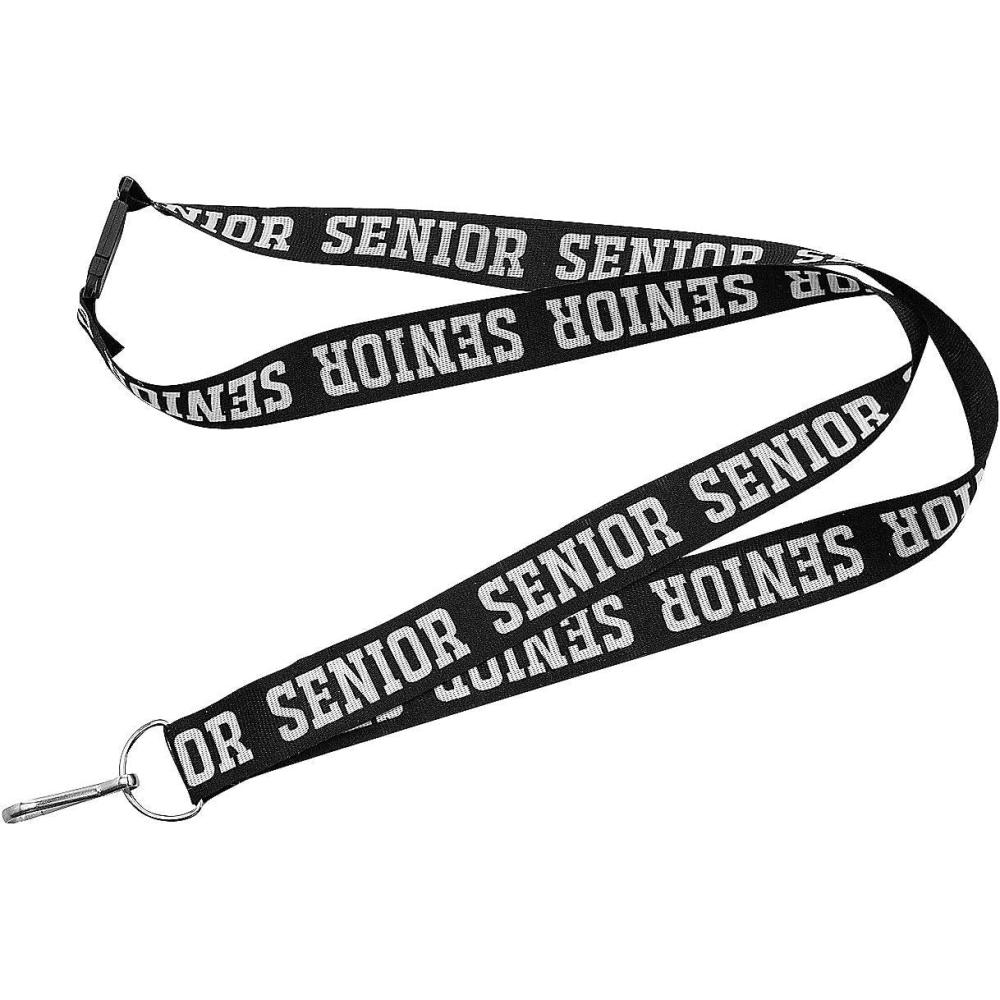 imageFun Express Senior Black Breakaway Lanyards 12 Pieces