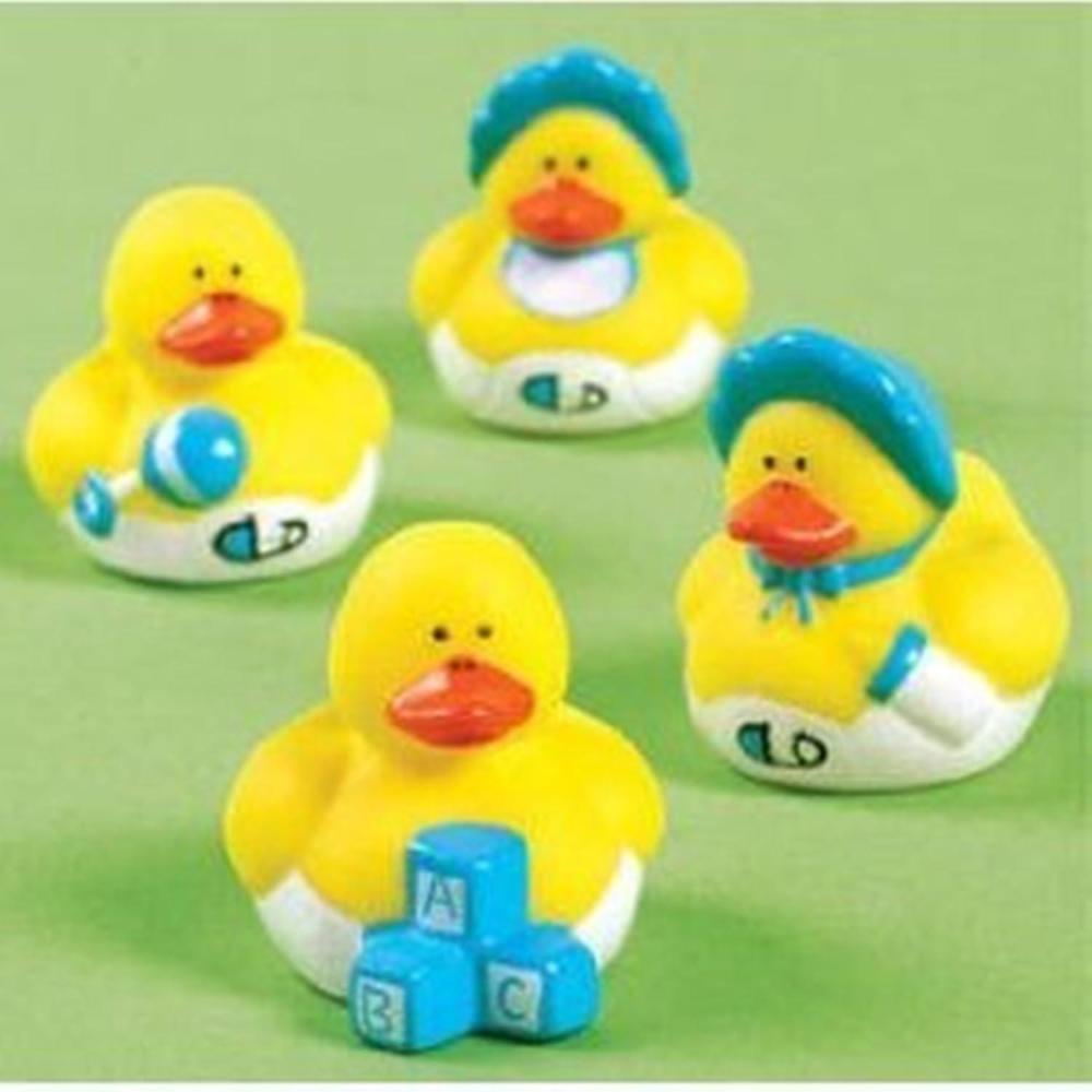 imageFun Express Vinyl Mini Baby Shower Rubber Duckies  24 Pieces